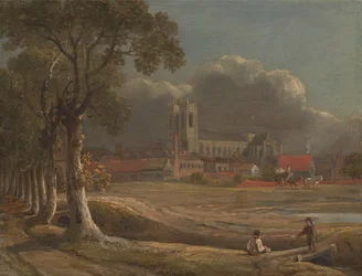Westminster Abbey fra Tothill Fields